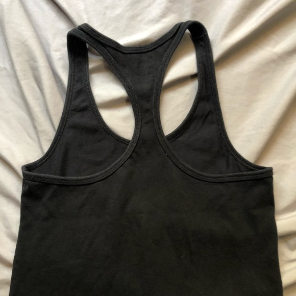 The Nike Athletic Cut Dri Fit Tank XS Black and Distressed White - Picture 7 of 13